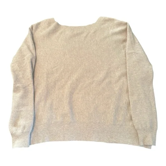 Vince Wool and Angora Blend Sweater, Ivory, Size L - Picture 2 of 8